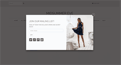 Desktop Screenshot of midsummer-eve.com